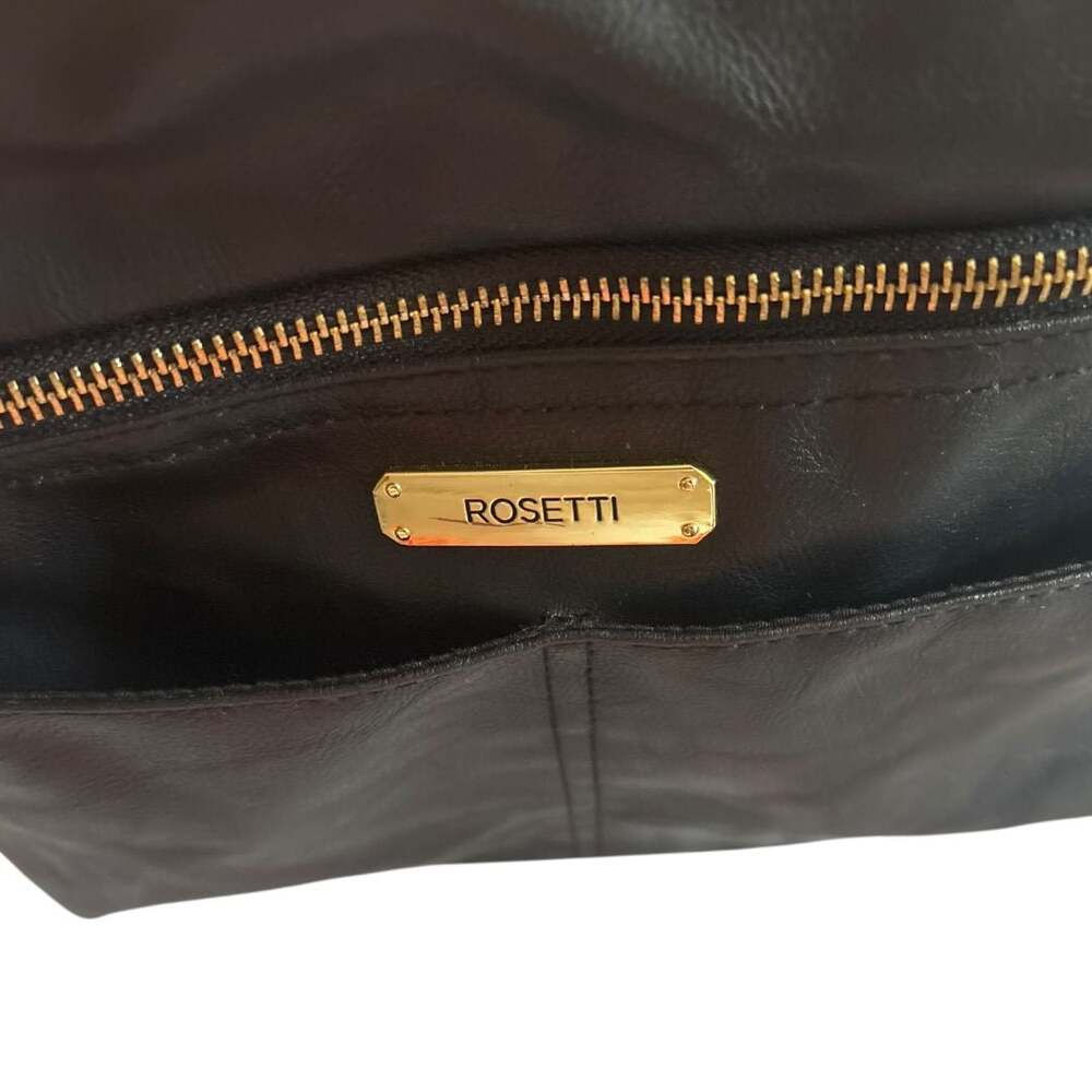 Rosetti Black Faux Leather Crossbody Bag - Picture 3 of 7